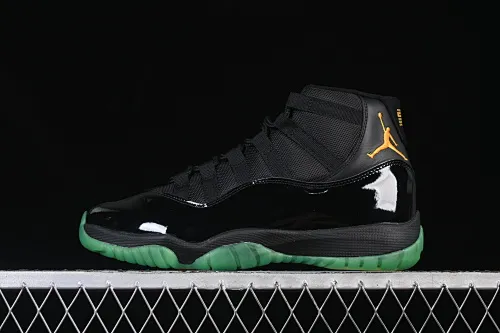 All categories Air Jordan Jordan series basketball shoes Air Jordan 11 Air Jordan 11 Retro "Green Black" AJ11 Joe 11 black and green CT8012-037